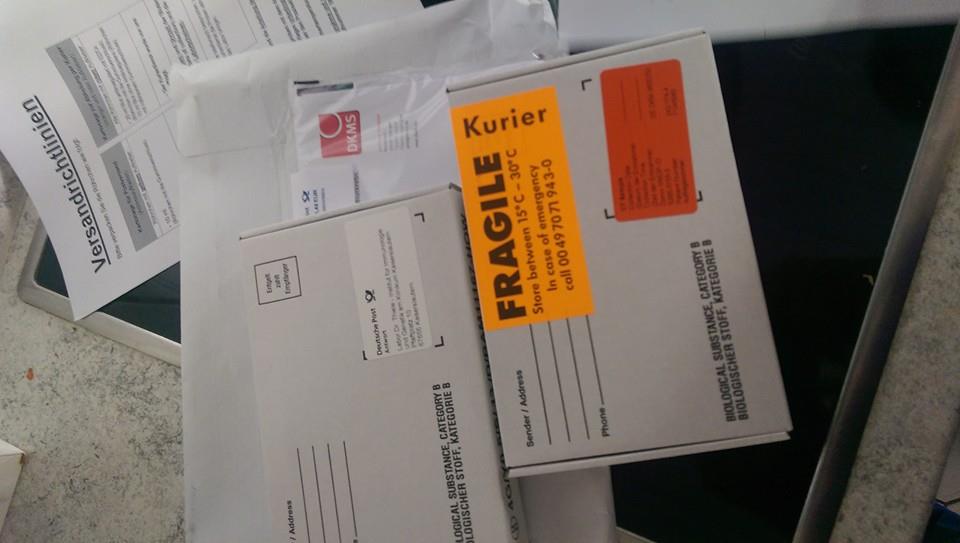 DKMS Typisierungs- und Bestätigungs-Kit DKMS Typisierungs- und Bestätigungs-Kit zur genaueren Bestimmung der DNA.
